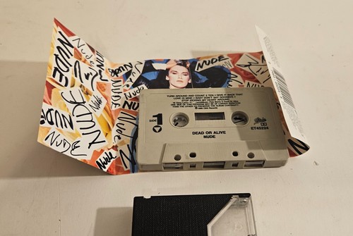 NUDE BY DEAD OR ALIVE CASSETTE TAPE 1989 EPIC RECORDS - Picture 5 of 9