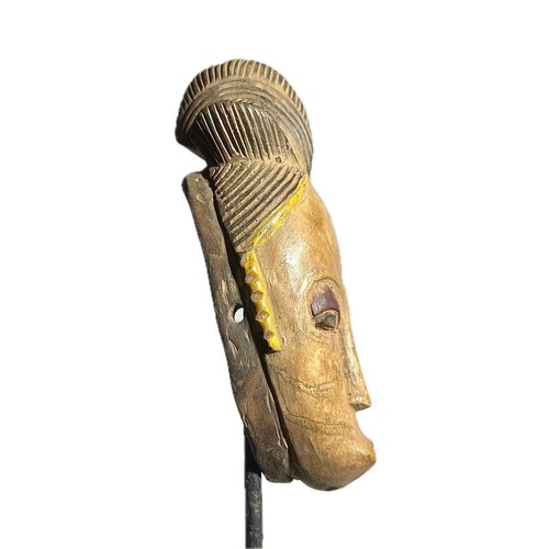 Maschera africana Baule legno maschera tribale decorazione parete da appendere a parete-842 - Foto 16 di 24