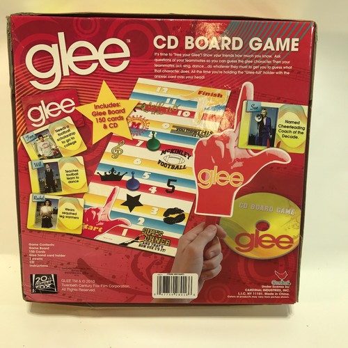 Glee CD Board Game 2010 | Naya Rivera TV Show Musical | Fun for Ages 13+ - Picture 5 of 5