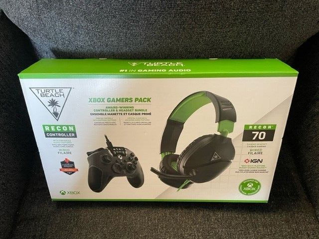 Turtle Beach Xbox Gamers Pack Featuring Recon 70 Gaming Headset & Recon  Controller with Audio Enhancements – Licensed for Xbox Series X, Xbox  Series