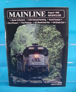 SRR EMD/'S SW9 MAINLINE MODELER MAGAZINE AUGUST 1983 C OF G 4-6-2 NP U333C