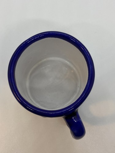 Mini taza Talavera firmada inferior sin plomo colores brillantes - Imagen 6 de 7