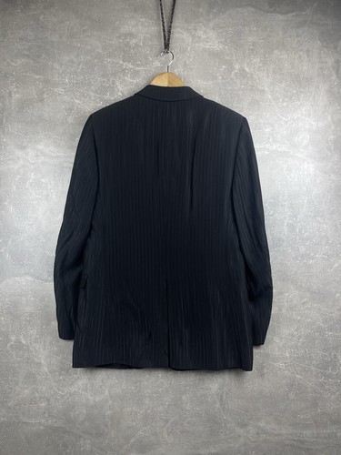 Pal Zileri Cerimonia NEW Black Striped Wool/Silk Suit Size 48 Made In IT RRP990$ - Picture 5 of 24