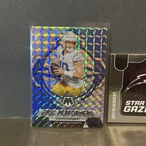 JUSTIN HERBERT  2022 ABSOLUTE  STAR GAZING #SG-3 CHARGERS LOT - Picture 6 of 11