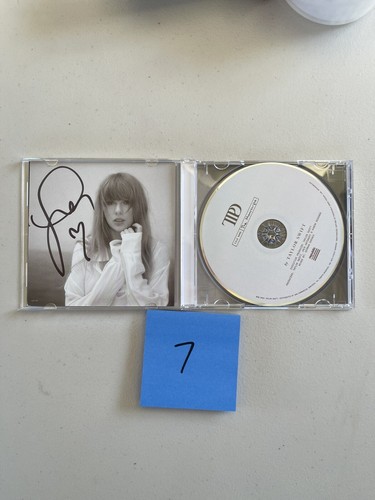 CD Taylor Swift Tortured Poets Department — RARO corazón firma elección del comprador - Imagen 11 de 11