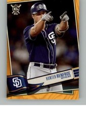 2019 Topps Big League Hunter Renfroe 176 Gold San Diego Padres