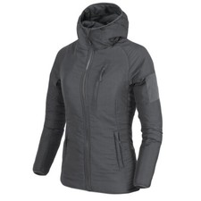 Helikon-Tex Womens Wolfhound Hoodie Jacket Climashield YKK Shadow Grey