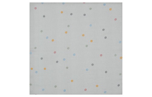 Spucktücher 2er Set Musselin Babytuch grau Punkte 100 % Baumwolle Halstuch - Bild 1 von 5