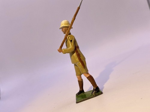 Britains🔥Limited Vintage 1934 British Infantry Lead Soldier 1/32 - Excellent - Picture 11 of 18