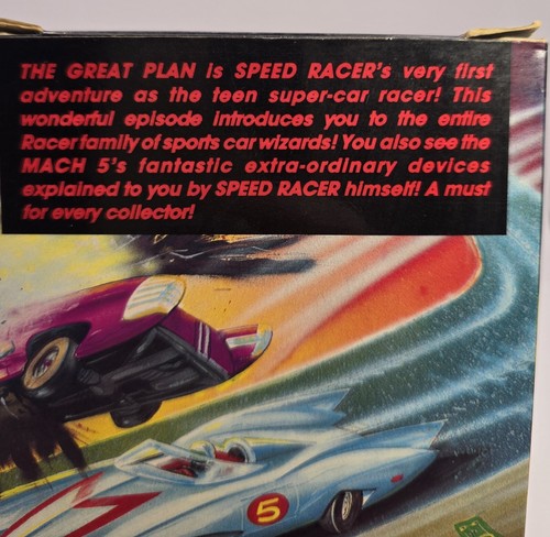 Speed Racer Limited Collector’s Edition Volume 1 - The Great Plan 1989 VHS - Picture 5 of 6