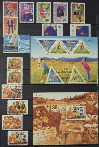 NEW ZEALAND - HUGE DECIMAL *MINT UNHINGED* COLLECTION FV $1,500 (CV $5,500) - Picture 19 of 24