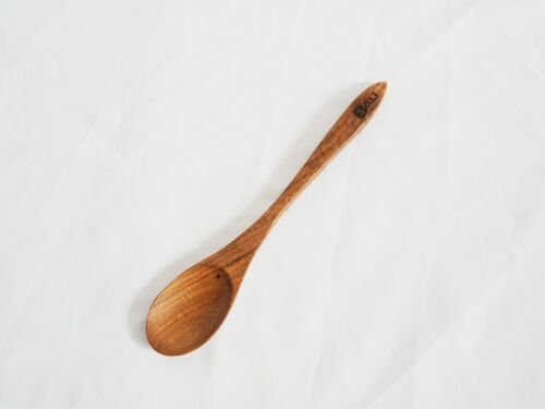 2 Sets Teak Wood Spoon Fork 18cm 4 pcs Handcrafted Indonesian Wooden Cutlery AU - Picture 5 of 16