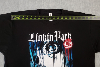 Linkin Park Shirt Breaking The Habit TulTex Adult XL Black | eBay