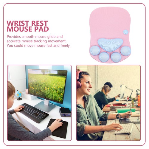 Handgelenkskissen Büro Mauspad Handgelenksunterstützung Mousepad - Bild 7 von 12