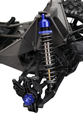 NEW Traxxas Alum Upper Spring Retainer (4) Blue for GTX Shock FREE US SHIP - Picture 2 of 2