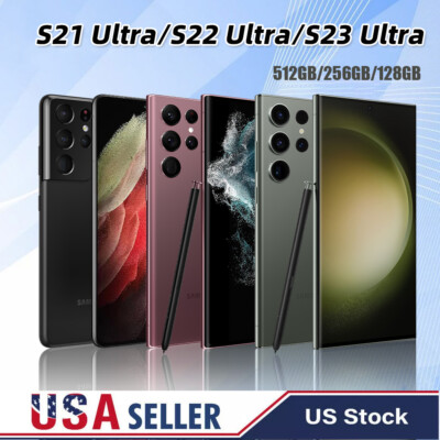 NEW SAMSUNG GALAXY S23 ULTRA 5G/S22 ULTRA 5G/S21 ULTRA FACTORY UNLOCKED US stock