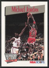 1991-92 Hoops #455 Michael Jordan