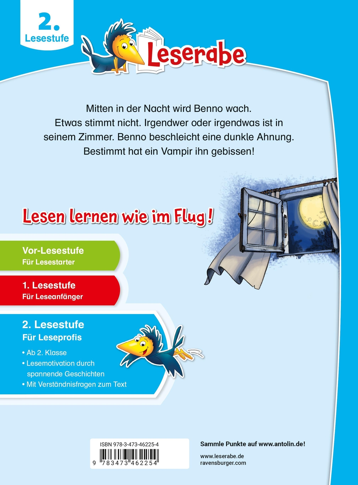 Thumbnail - Hilfe, Ich Ein Vampir - Leserabe 2. Klasse - Erstlesebuch Für Kinder