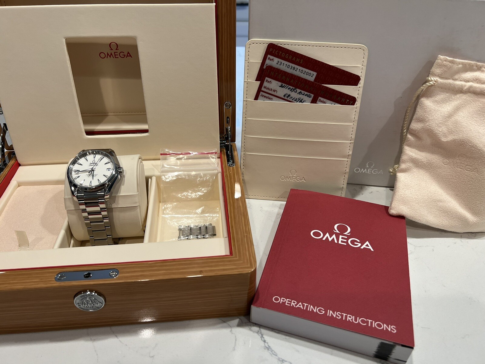 OMEGA Aqua Terra Master Co-Axial Chronometer 38.5mm 231.10.39.21.02.002 - Picture 10 of 10