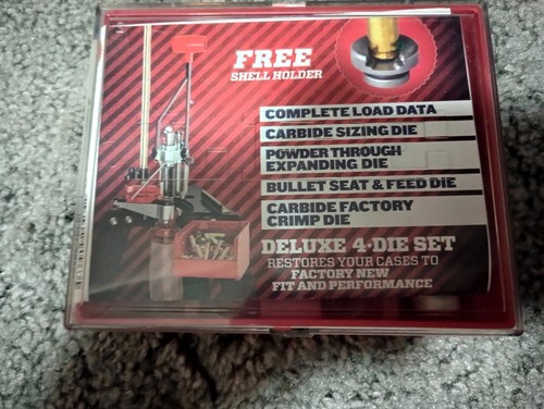 Lee Precision Deluxe Carbide Pistol 4 Die Set 90963 for 9mm Luger - Picture 1 of 2