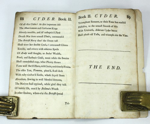 Cyder. A Poem in Two Books, John Philips, 1708 first edition. Jacob Tonson - Picture 9 of 10