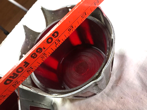 1958 Oldsmobile Dynamic Super 88 Upper Tail Light Bezel Housing Lens Trim OEM GM - Bild 23 von 24