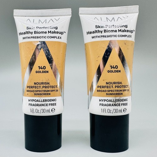 Almay Skin Perfecting Healthy Biome Makeup SPF 25 #130, 140, 1oz 3PK - Picture 4 of 4