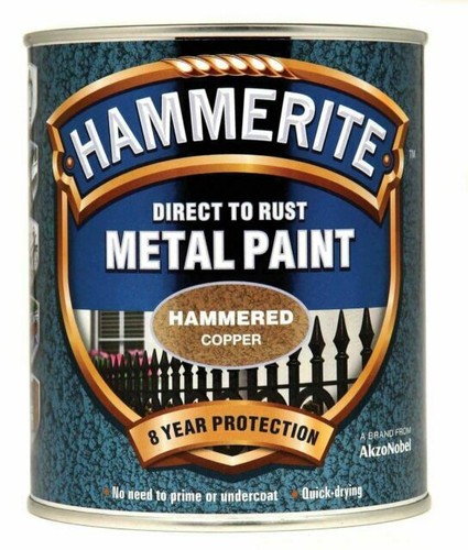 Hammerite White Metal Paint Smooth Protect Quick Drying No