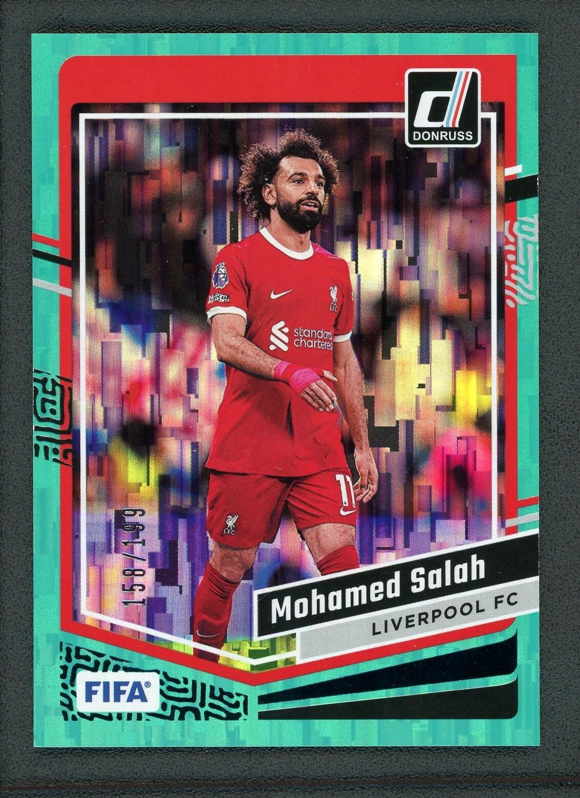 2023-24 MOHAMED SALAH 158/199 panini donruss fifa