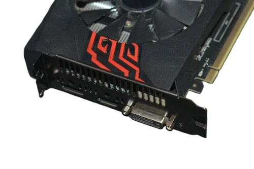 RX580 ASUS AMD Radeon 8GB 2048SP GDDR5 Graphics Video Card DVI single port - Picture 3 of 4