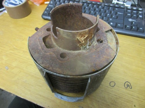 DE COLECCIÓN HARLEY DAVIDSON CILINDRO BARRIL CON PROTECTOR DE BARRIL HUMMER SCAT MC65 M65? - Imagen 6 de 7