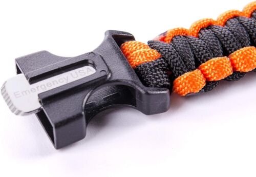 Kit de pulsera táctica de supervivencia de emergencia EE. UU. - equipo de senderismo multiherramienta - Imagen 19 de 23