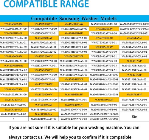 Kit de varilla de suspensión para lavadora, amplia gama de compatibilidad US NEW - Picture 7 of 7