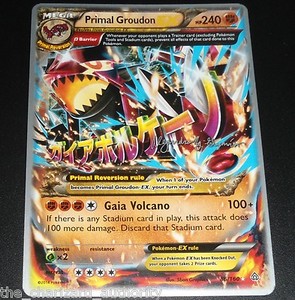 MEGA M Primal Groudon EX 86 160 World Championship PROMO