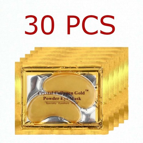 Crystal Bio Collagen Gold 24K Under Eye Mask Wrinkle Puffiness Dark Circles - Picture 21 of 21