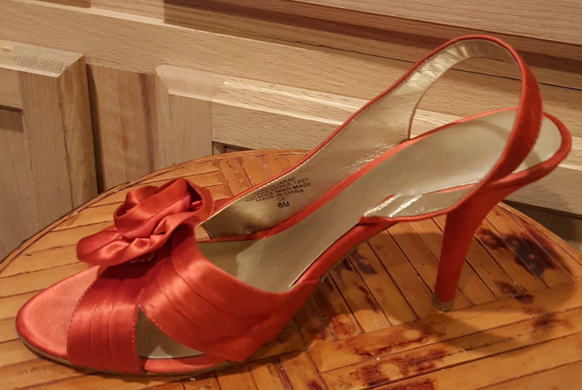 Nine west satin clearance heels