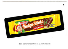 2023 Topps Wacky Packages Flashback '73 Stickers Trading Cards Checklist 22