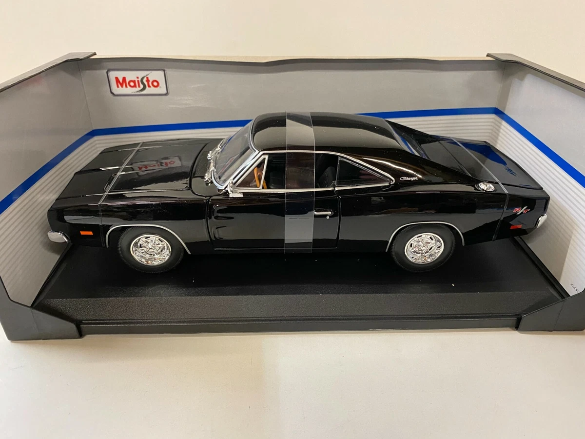 Dodge Charger R T 1969 schwarz Modellauto Modell Maisto 1 18 eBay