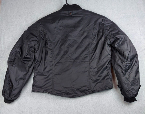 Fieldsheer Motorcycle Windbreaker Jacket Insulated sz Medium Black Full Zip - Picture 13 of 14