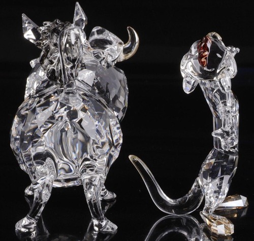 Swarovski Crystal Disney The Lion King Timon & Pumbaa Retired 1049784 & 1050963 - Bild 7 von 7