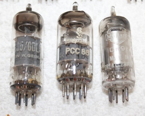 7- Vintage gebrauchte Typ EF89 EABC80 FCL80 PCC88 DF96 EL95 Audio Röhren ~ Test sehr gut - Bild 2 von 8