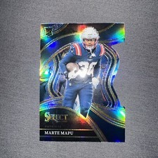2023 Select MARTE MAPU #236 RC Rookie Club Level SILVER Prizm Die-Cut - Patriots
