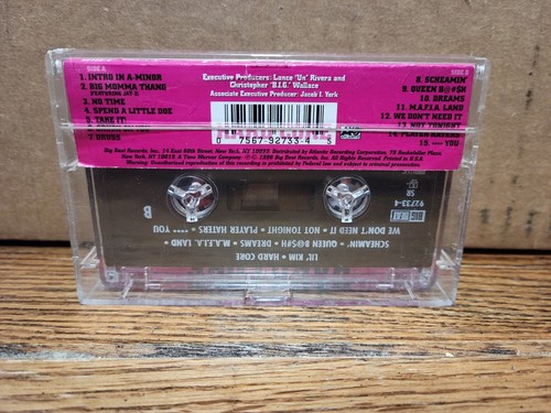 Lil’ Kim Hard Core 1996 Big Beats Records Rap Cassette Tape Jay-Z Good Condition - Picture 2 of 3