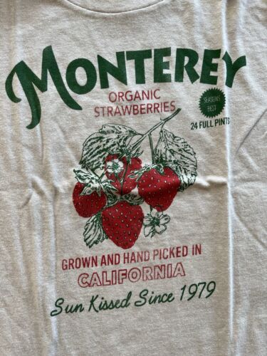J. Crew Factory Damen T-Shirt "Monterey Strawberries" Sammler - Bild 2 von 5