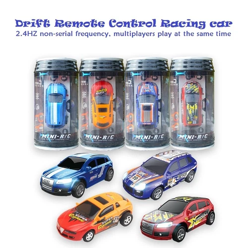 Kids 2.4G Coke Can Mini RC Radio Drift Remote Control Race Racing Car Toy Gift - Picture 12 of 40