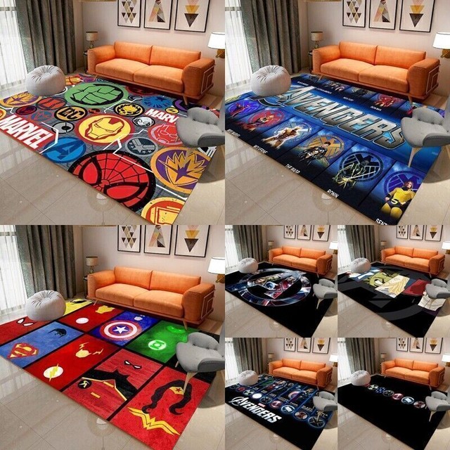 Avengers Superheroes Floor Rug Bedroom Rug Boys Living Room Xmas Party Rug Avengers Superheroes Floor Rug Bedroom Rug Boys Living Room Xmas Party Rug