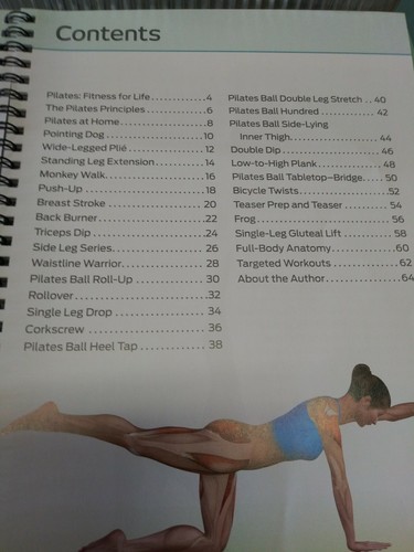 Anatomy of Fitness Pilates Set DVD,64-page Instructional Book and daily journal - Picture 2 of 4