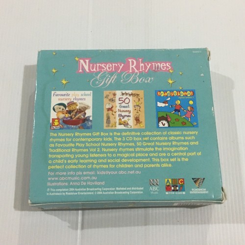 Nursery Rhymes Gift Box CD 3 disc boxset - Picture 4 of 11