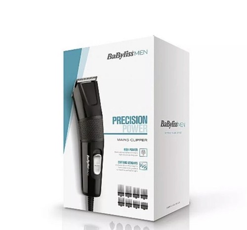 BaByliss Men Präzisions-Netzhaarschneidemaschine - Schwarz - 9 Schnittlängen 0-8