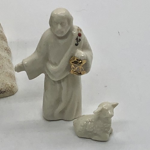 Lenox Mistletoe Park Series Manger Nativity 3 Pieces ONLY Christmas Figurine - Picture 2 of 16
